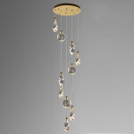 Фото 3 Подвесной светильник MT9176-10H titanium gold