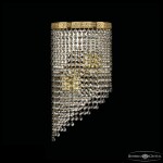 Фото 1 Бра хрустальные 83401BL/20IV-43 G R Bohemia Ivele Crystal