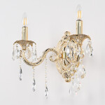Фото 2 Бра с хрустальными подвесками AL7901B10/2/175 B GW Bohemia Ivele Crystal