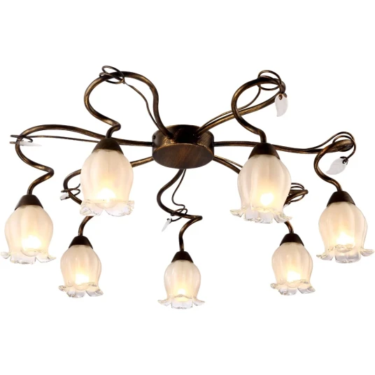 Фото Потолочная люстра Arte Lamp GLAMORE A7449PL-7BR
