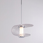 Фото 5 Подвесной светильник MD24020901-1A chrome/clear