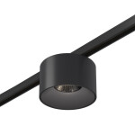 Фото 2 ST669.446.05 Магнитный трековый светильник Черный LED 1*5W 4000K 350Lm Ra>90 36° IP20 D60xH37 24V SUPER5