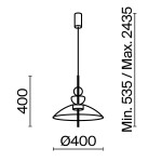 Фото 1 Подвесной светильник Maytoni MOD185PL-L6B3K3