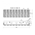 Фото 3 Светильник настенный iLamp Panorama W4688-58 MBK+CR