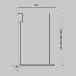 Фото 3 Подвесной светильник Maytoni MOD072PL-L36BSK