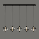 Фото 5 Подвесной светильник MD24022079-5B black/smoky