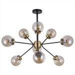 Фото 3 CL105295 Планета Черн+Дымч. Св-к Люстра