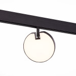 Фото ST359.446.15 Магнитный трековый светильник Черный LED 1*15W 4000K 760Lm Ra>80 120° IP20 L150xW28xH21 SKYLINE 48