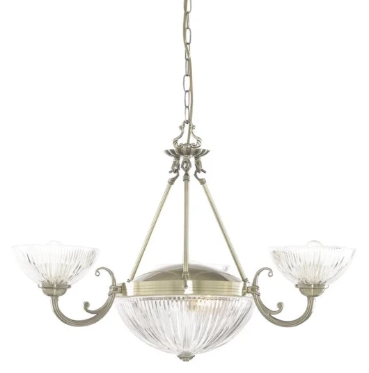 Фото Подвесная люстра Arte Lamp WINDSOR WHITE A3778LM-3-2AB