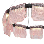 Фото 2 SL6021.403.54 Светильник подвесной ST-Luce черный/розовый LED 1*54W 3000K ВУАЛЬ