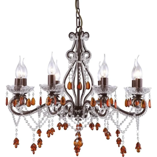 Фото Подвесная люстра Arte Lamp DECORATO A1715LM-8BR