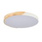 Фото 1 SLE200952-01 Светильник потолочный Белый, Светлое дерево/Белый LED 1*45W 3000K/4000K/6000K FESTA