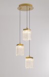 Фото 3 Подвесной светильник MD25020403-3A2 Satin gold, LED/16.4W, 3000K dimmable