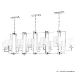 Фото 5 Люстра Crystal Lux NICOLAS SP12 L1600 NICKEL/WHITE