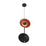 Фото 2 SL3003.403.03 Светильник подвесной ST-Luce Черный/Оранжевый, Черный LED 3*2W 3000K SENTITO