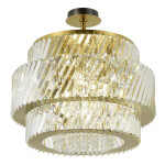 Фото 2 SL6138.313.12 Светильник потолочный ST-Luce латунь/прозрачный E14 12*40W РИТЦ