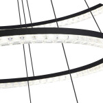 Фото 1 SL1018.403.03 Светильник подвесной ST-Luce черный/прозрачный LED 1*130W 4000K ЭВКЛИДИК