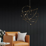 Фото 1 Подвесной светильник 10154P/D800 gold