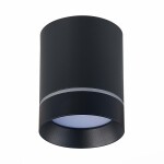 Фото 2 ST115.442.12 Светильник потолочный Черный LED 1*12W 4000K 840Lm Ra>90 120° IP20 D79xH100 170-240V Накладные светильники