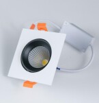 Фото 3 CLD001KNW4 Альфа Бел+Черный Св-к Встр. LED 7W*3500K