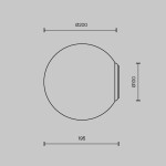 Фото 3 Настенный светильник (бра) Maytoni MOD321WL-01W3