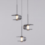 Фото 3 Подвесной светильник MD24020901-3A black/smoky