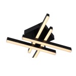 Фото 1 SL933.402.04 Люстра потолочная ST-Luce Черный/Черный, Белый LED 1*22W 3000K/4000K/6000K SAMENTO