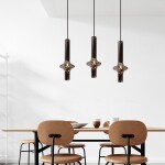 Фото 3 Подвесной светильник 10705P smoky