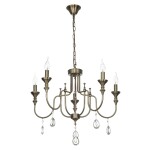 Фото 3 CL437153 Рига Бронза Св-к Люстра