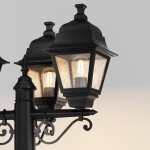 Фото 3 Садово-парковый светильник Outdoor O003FL-03B