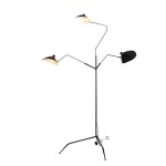 Фото 2 SL305.405.03 Торшер ST-Luce Черный/Черный, Белый E27 3*60W SPRUZZO