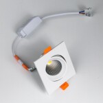 Фото 3 CLD001KNW0 Альфа Белый Св-к Встр. LED 7W*3500K