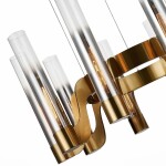 Фото 1 SL1235.303.10 Люстра подвесная ST-Luce Латунь/Хром, Прозрачный E14 10*40W ETTORE