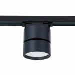 Фото 2 ST651.436.09 Св-к трек. Черный LED 1*9W 3000K 720Lm Ra>90 120° IP20 D85xH122 170-240VV Однофазная трековая система