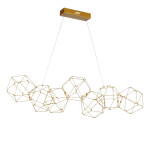 Фото 1 Люстра Lucciola 7A matt gold