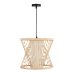 Фото 3 SL6241.503.01 Светильник подвесной ST-Luce Древесный/Белый E27 1*40W АЛЬМА