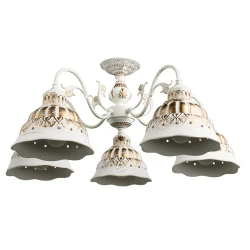 Фото Потолочная люстра Arte Lamp CHIESA A2814PL-5WG