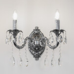 Фото 2 Бра с хрустальными подвесками AL7901B10/2/175 A NB Bohemia Ivele Crystal