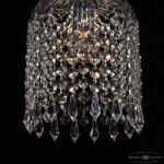 Фото 1 Подвесной светильник хрустальный AL16781/16 WMN Drops Bohemia Ivele Crystal