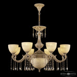 Фото 3 Люстра хрустальная AL78101P/8/250 A WMG P1 U Rose Bohemia Ivele Crystal