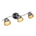 Фото 6 CL508532 Орегон Черный Св-к Наст-Потол, LED 3*5W