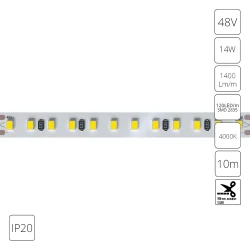 Фото Светодиодная лента 48V 14,4W/m 4000К 10м IP20 Arte Lamp TAPE A4812010-08-4K