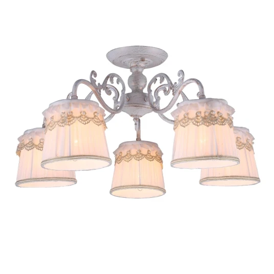 Фото Потолочная люстра Arte Lamp MERLETTO A5709PL-5WG