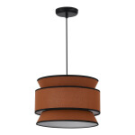 Фото 3 SL1354.403.01 Светильник подвесной ST-Luce Черный/Кирпичный, Черный E27 1*40W ДЖЕККИ