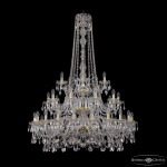 Фото 3 Люстра хрустальная 1411/20+10+5/400/h-158/3d G