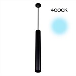 Фото 3 CL01PBL121N Тубус Черный Подвес 12W*4000K