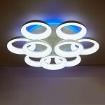 Фото 6 CL225A190E Паркер Белый Смарт RGB Св-к Люстра