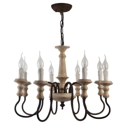 Фото Подвесная люстра Arte Lamp WOODSTOCK A1700LM-8BR