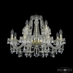 Фото 1 Люстра хрустальная 1410/8+4/240 G V0300 Bohemia Ivele Crystal
