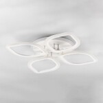 Фото 2 CL236A140E Ромби Белый Смарт RGB Люстра